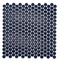 Splash Cascade Penny Round Black Matte